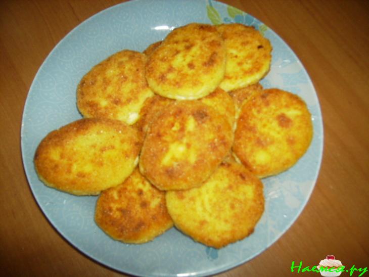 Сырники с кукурузной мукой