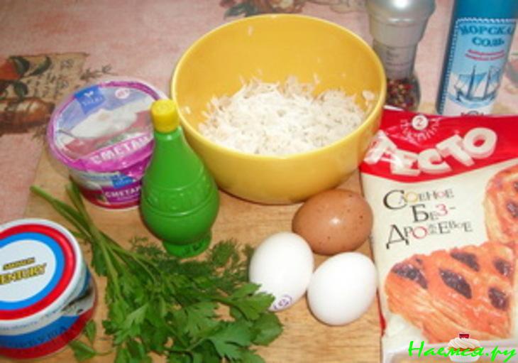 Закусочный пирог "Рыба в рыбе"