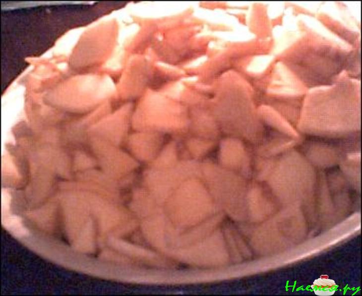 Яблочный пирог с безе (антоновка) Яблочный пирог с безе (антоновка)