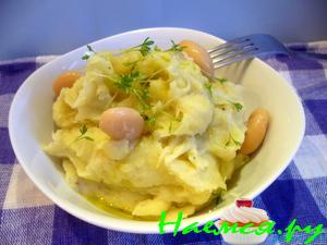 Картофельно-фасолевое пюре