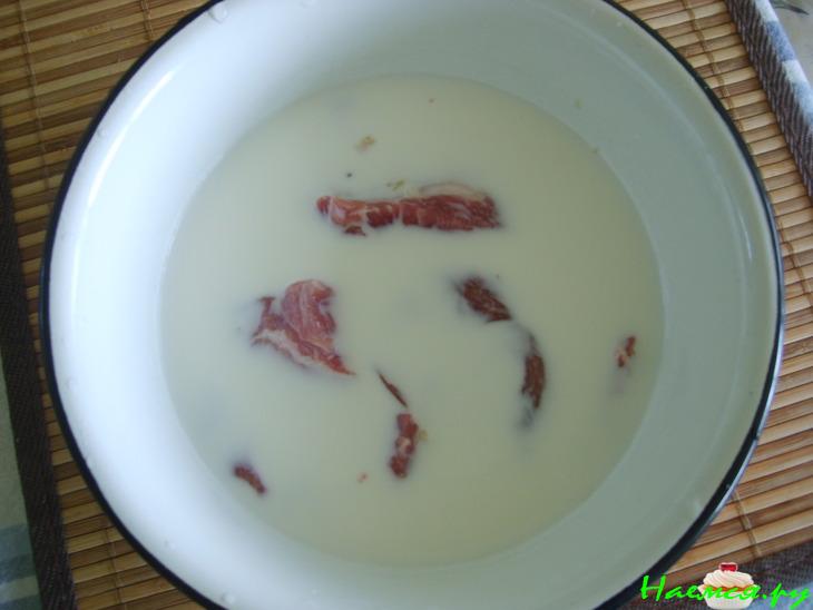 Жареная свинина с паприкой