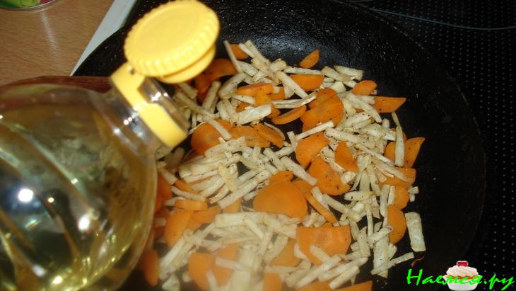 Суп грибной с говядиной "Наваристый"