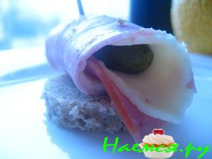 Закусочка с ветчинкой Закусочка с ветчинкой