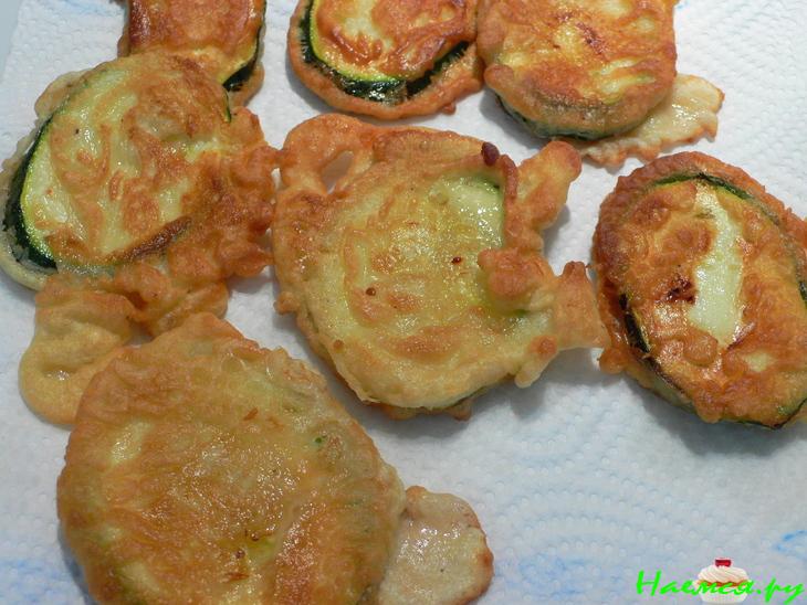 Кабачки в тесте Кабачки в тесте