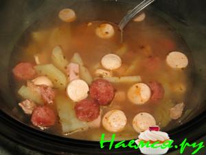 Солянка сборная мясная 