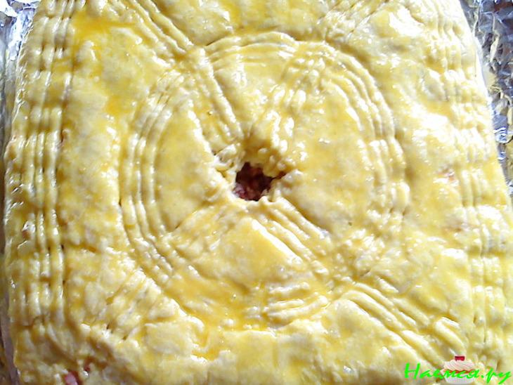 Пирог с мясной начинкой (вариант)