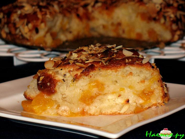 Пирог из абрикосовых розеток Пирог из абрикосовых розеток