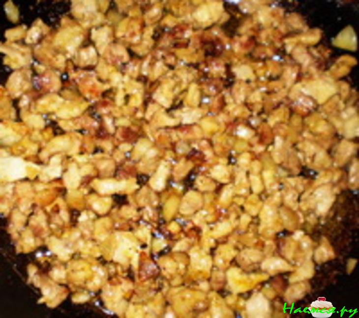 Картофельные котлеты с беконом