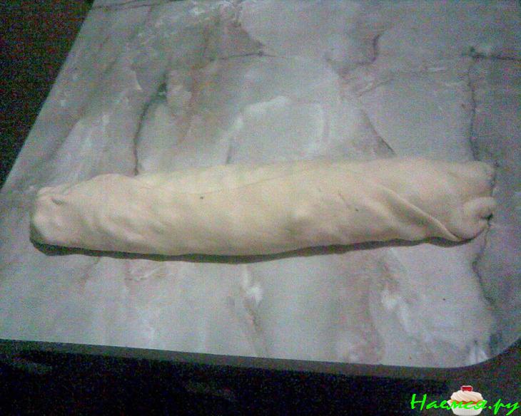 Начинка с капустой для пирожков и пирогов (постные дрожжевые "кирпичики" - рулетики с капустой)