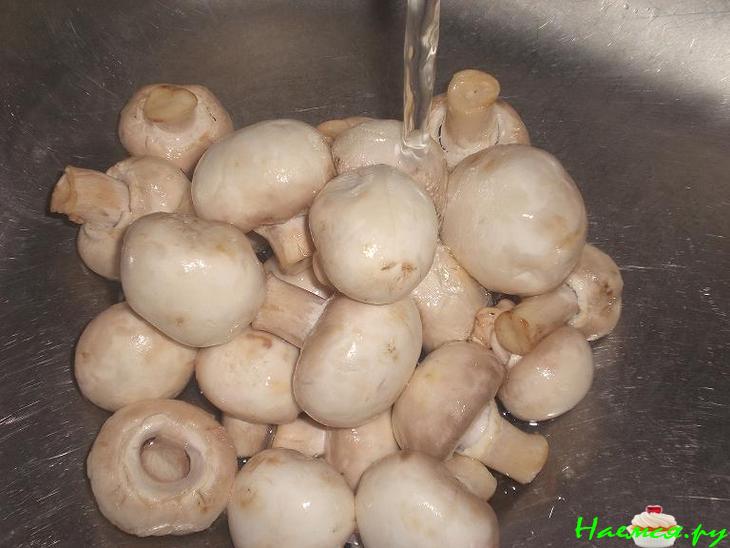 Как подготовить шампиньоны