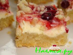 Печенье с творогом и вареньем