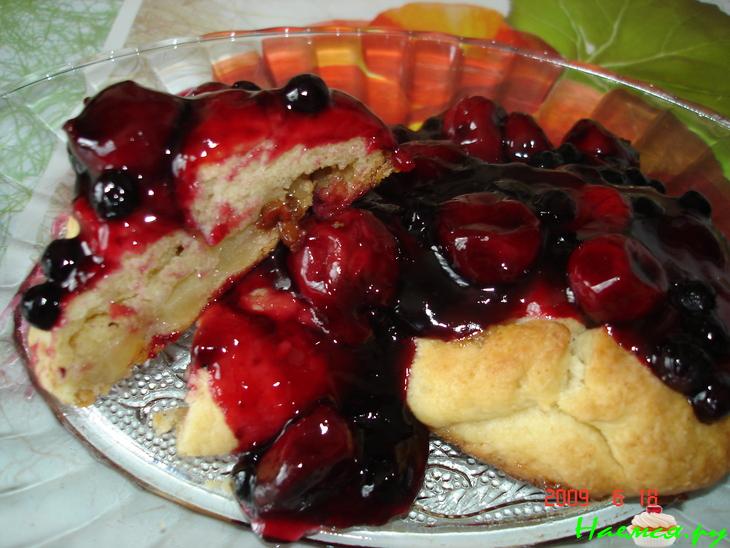 Пирожные "Вулкан Везувия"