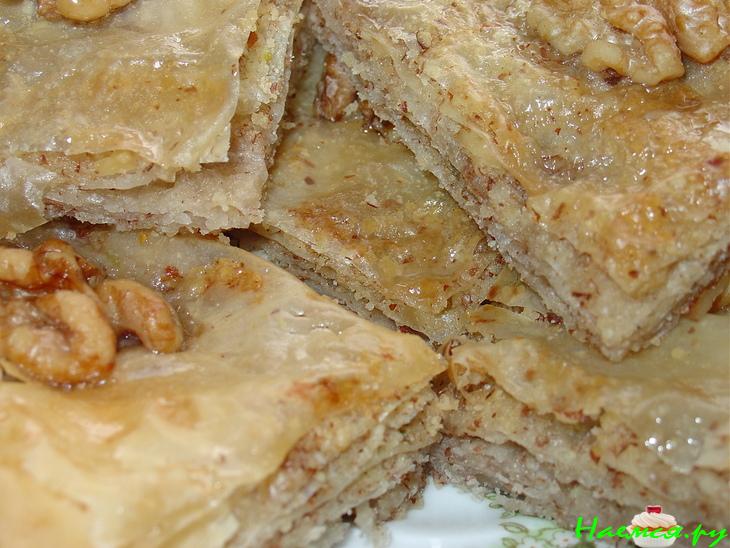 Баклава или пахлава из теста фило