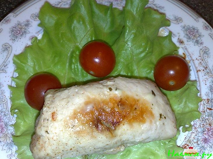 Куриные рулетики в фольге