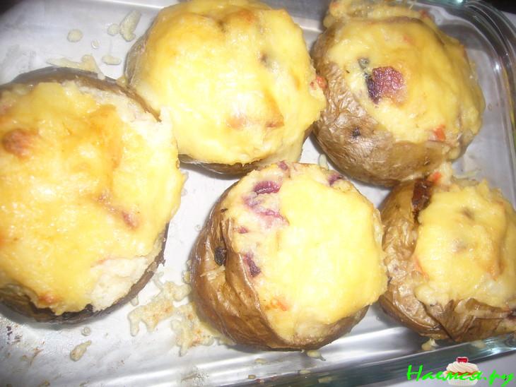 Запечённый картофель-суфле Запечённый картофель-суфле