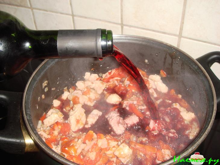 Мясо по-цыгански