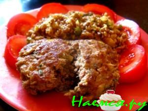 Котлеты с яблоком