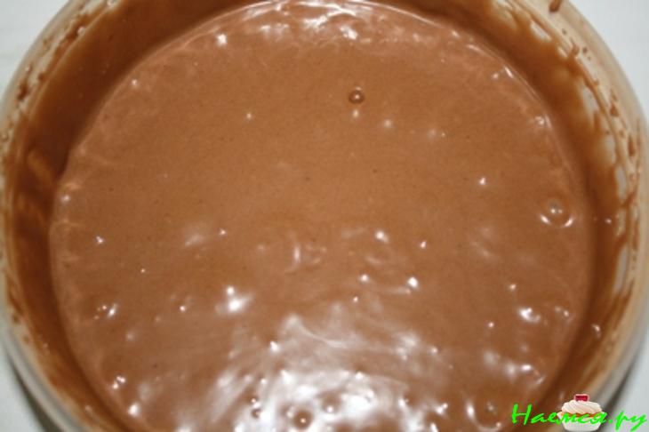 Пирог 'Мраморный' (вариант 'Зебра') Пирог 'Мраморный' (вариант 'Зебра')