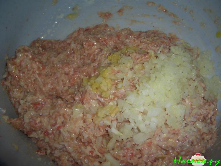 Котлеты с грибами куриные - 2