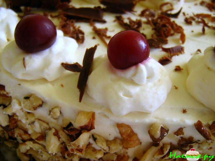 Просто бисквитный торт Просто бисквитный торт