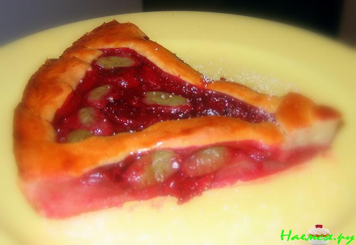 Летний открытый пирог