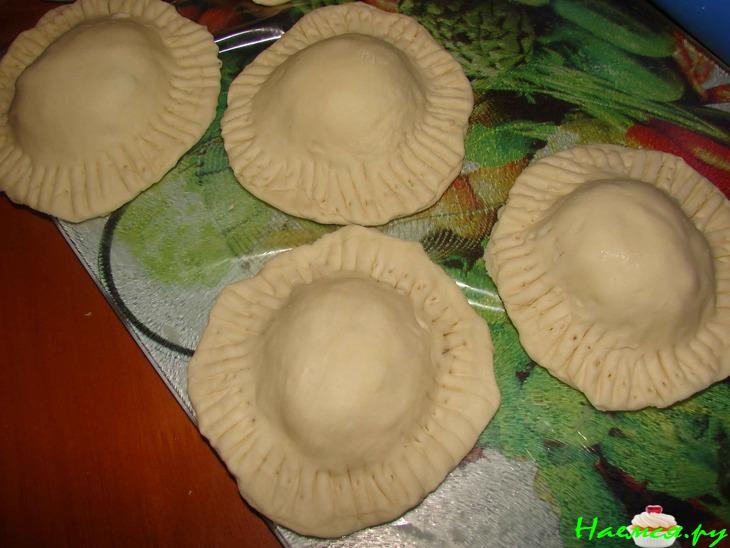 Слойки с очень нежной и сочной рыбной начинкой