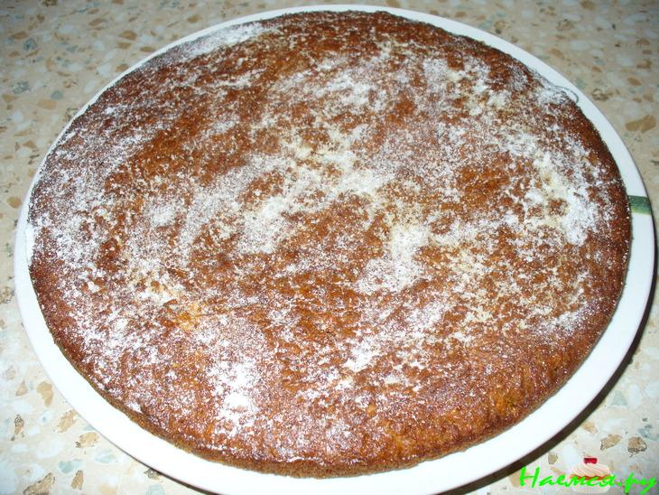 Морковный пирог с корицей Морковный пирог с корицей