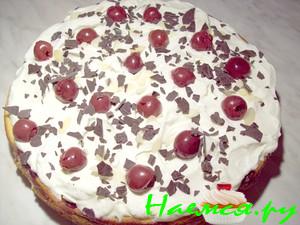 Творожно-вишнёвый пирог Творожно-вишнёвый пирог