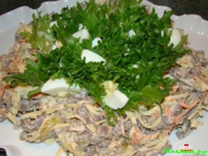 Салат "Гнездо" Салат "Гнездо"