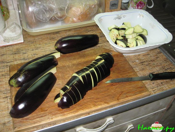 Рагу из баклажан 