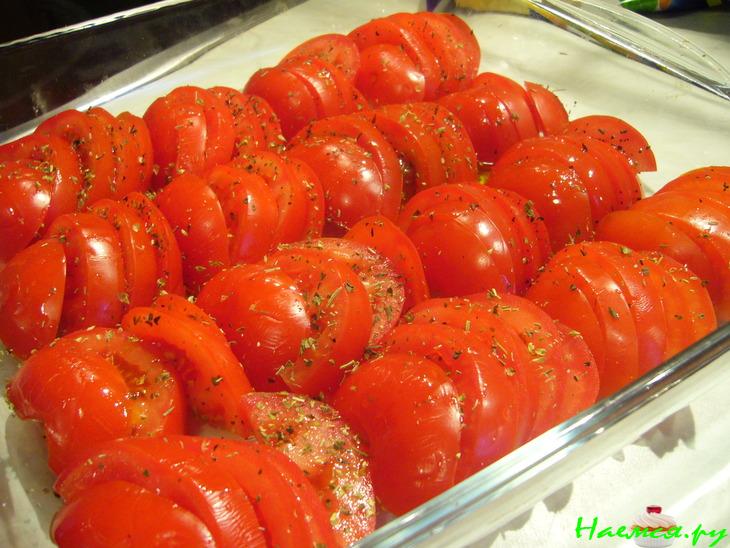 Печеные помидоры, легкая и вкусная закуска за 15 минут