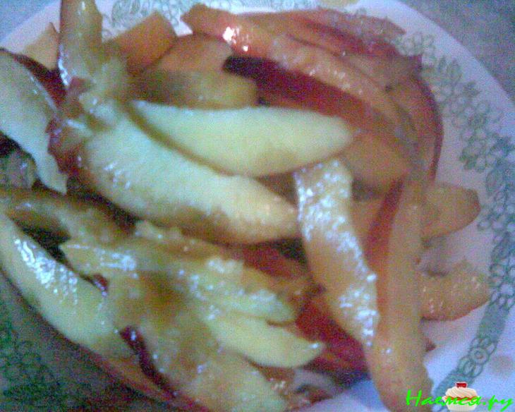 Постный фруктовый пирог из дрожжевого теста (с нектаринами) Постный фруктовый пирог из дрожжевого теста (с нектаринами)