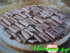 Чизкейк с шоколадом