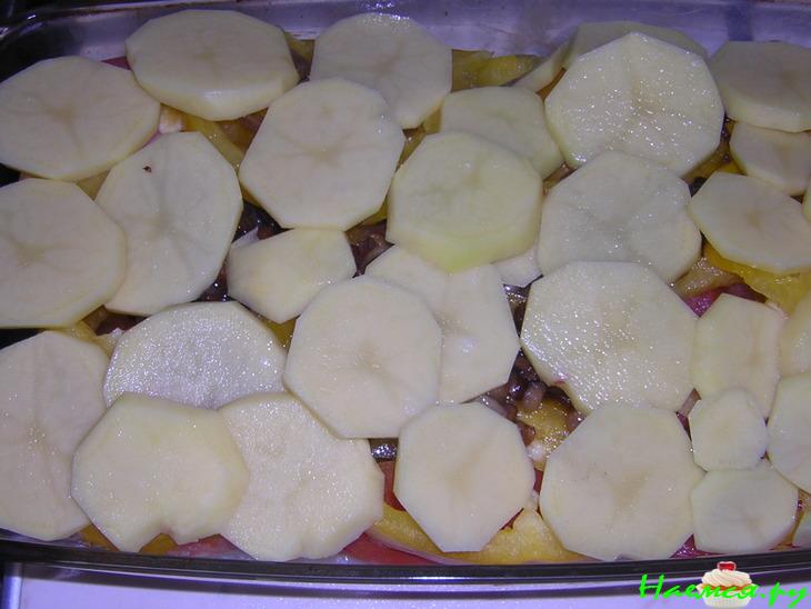 Треска с овощами Треска с овощами