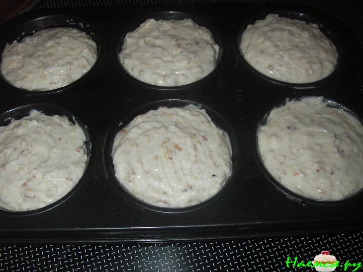 Творожно-миндальные пирожные с клубникой