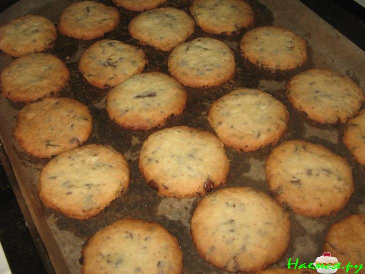 Печенье с кусочками шоколада