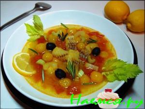 Средиземноморский рыбный суп