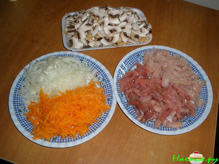 Рагу "Курица + свинина" Рагу "Курица + свинина"