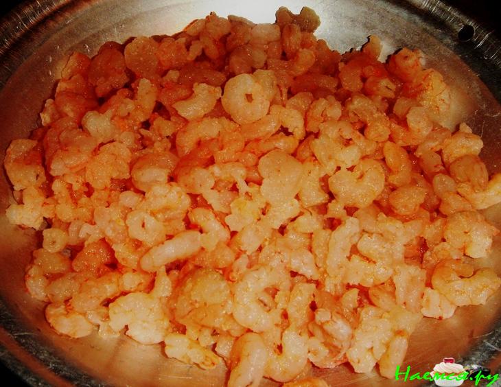 Котлеты из креветок и кукурузы и Дип из авокадо