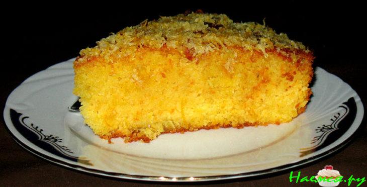 Миндально-манный пирог (Halvas)