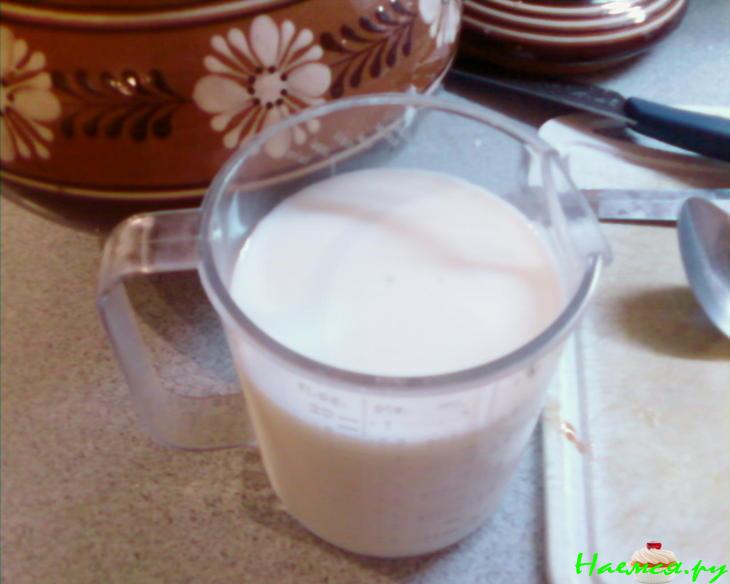 Курица в горшочке с молоком