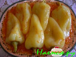 Закуска из сладкого перца в соусе