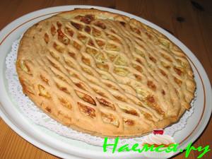 Пирог с сырно-кабачковой начинкой