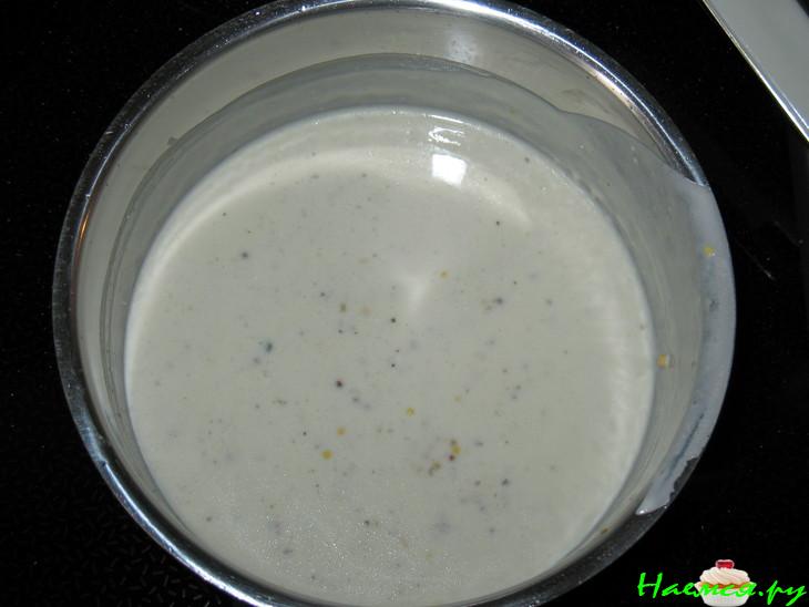 Свиные медальоны в сырно-горчичном соусе