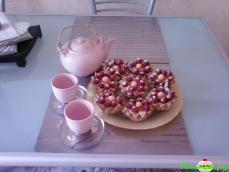 Постные корзиночки-тарталетки Постные корзиночки-тарталетки