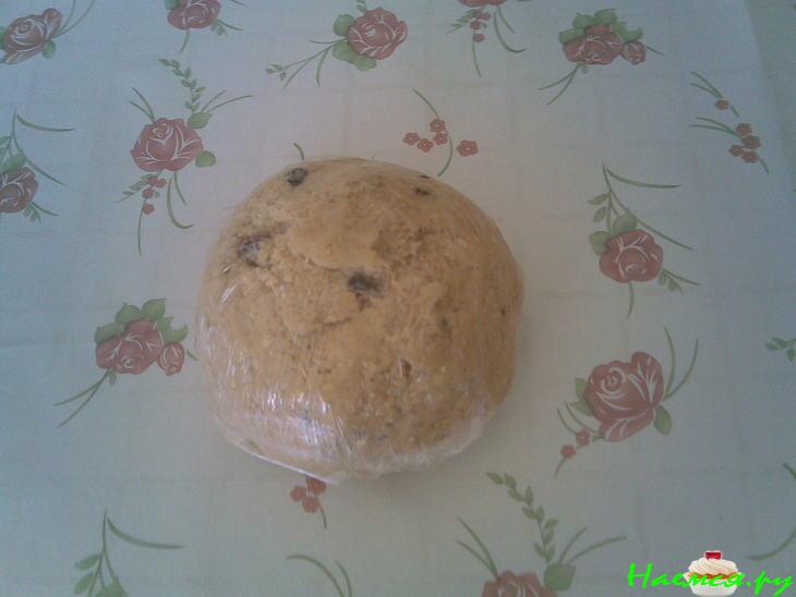 Печенье песочное с овсянкой и миндалём Печенье песочное с овсянкой и миндалём