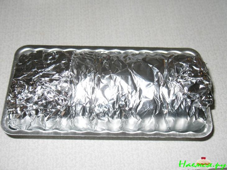 Рулет из лосося и сливочного сыра