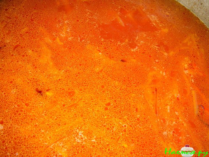 Борщ (постный) необычайно вкусный!