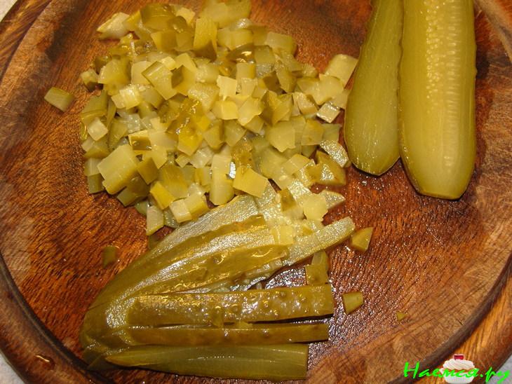 Рассольник из куриных желудочков