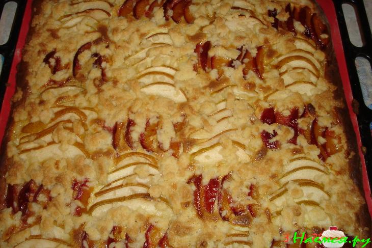 Сливово-грушевый пирог Сливово-грушевый пирог